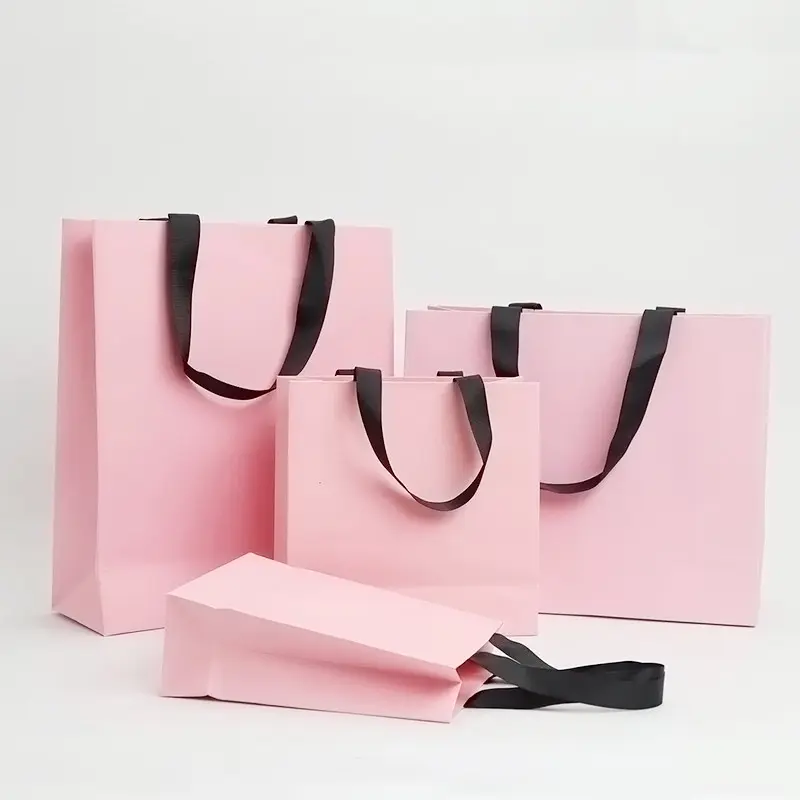 Custom luxury boutique gift paper bags