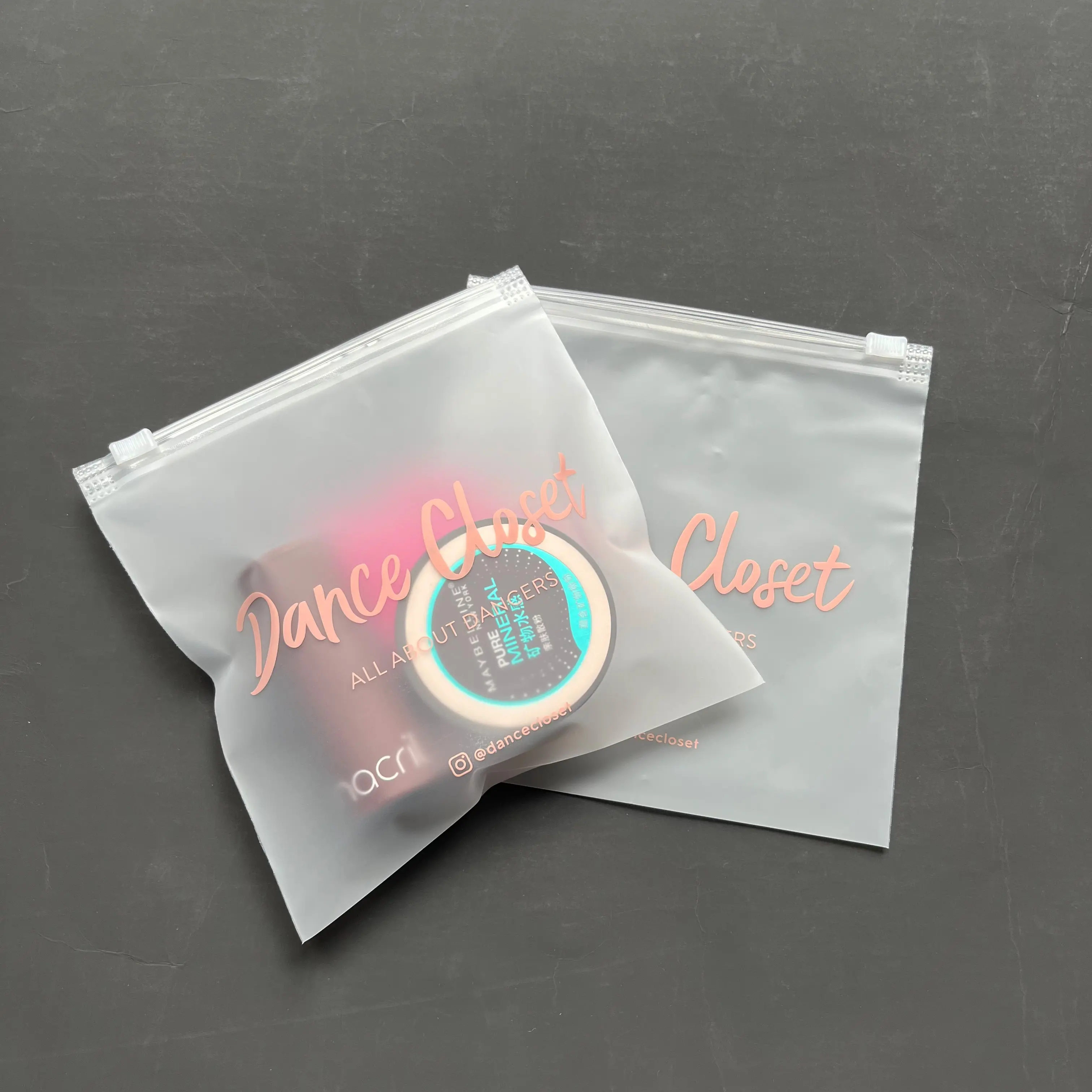 square zipper bag