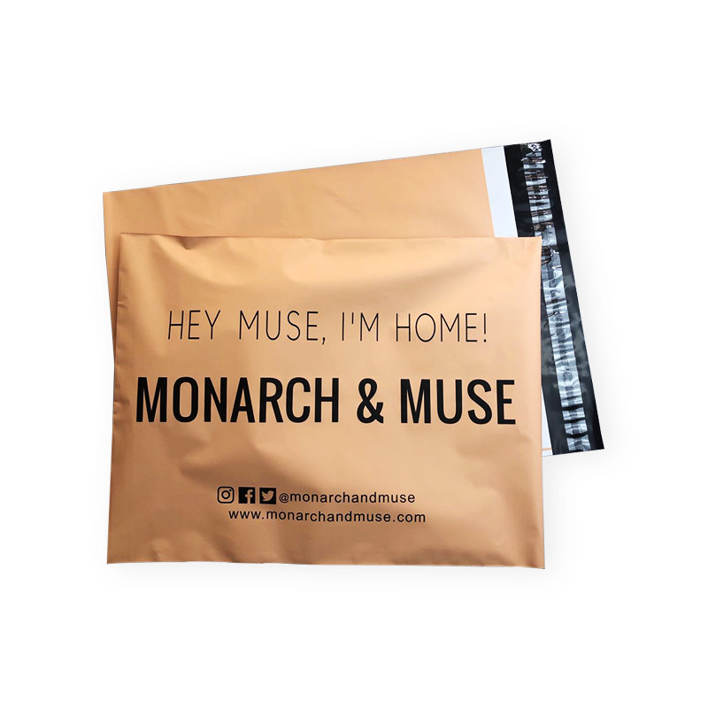 Custom print biodegradable ecommerce packaging Poly Mailers shipping bags Featured Image