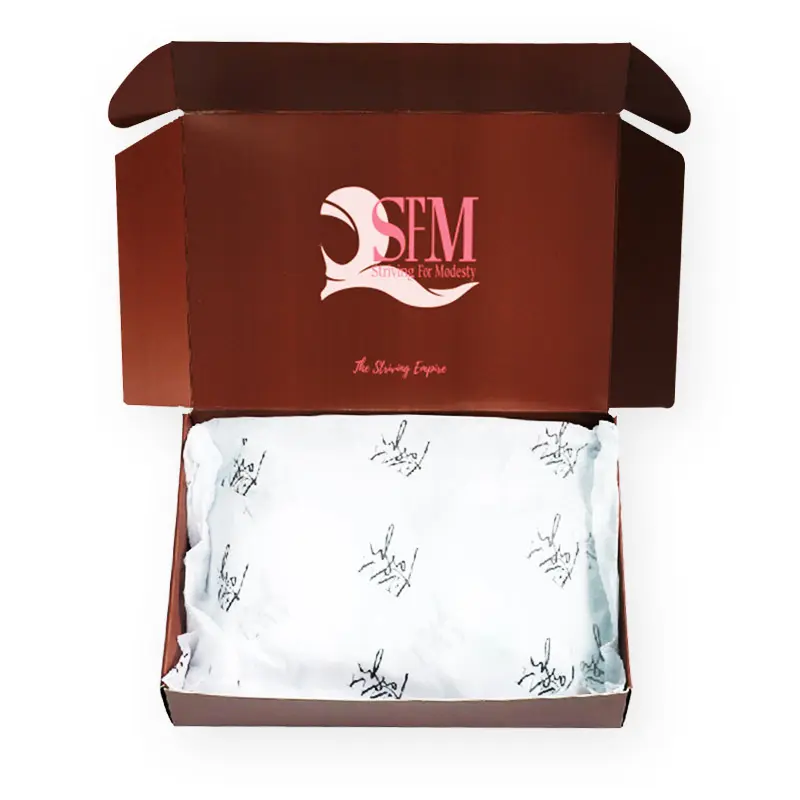 Free sample for Gift Box Packaging - Custom logo corrugated shipping packaging cardboard mailer box – Eastmoon detail pictures