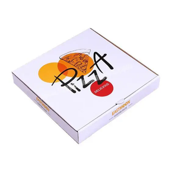 Pizza Boxes 10×10 Inches – Kraft Corrugated B-Flute Cardboard Small Pizza Boxes – Pizza box Keeps Pizza Fresh (Pack of 10)