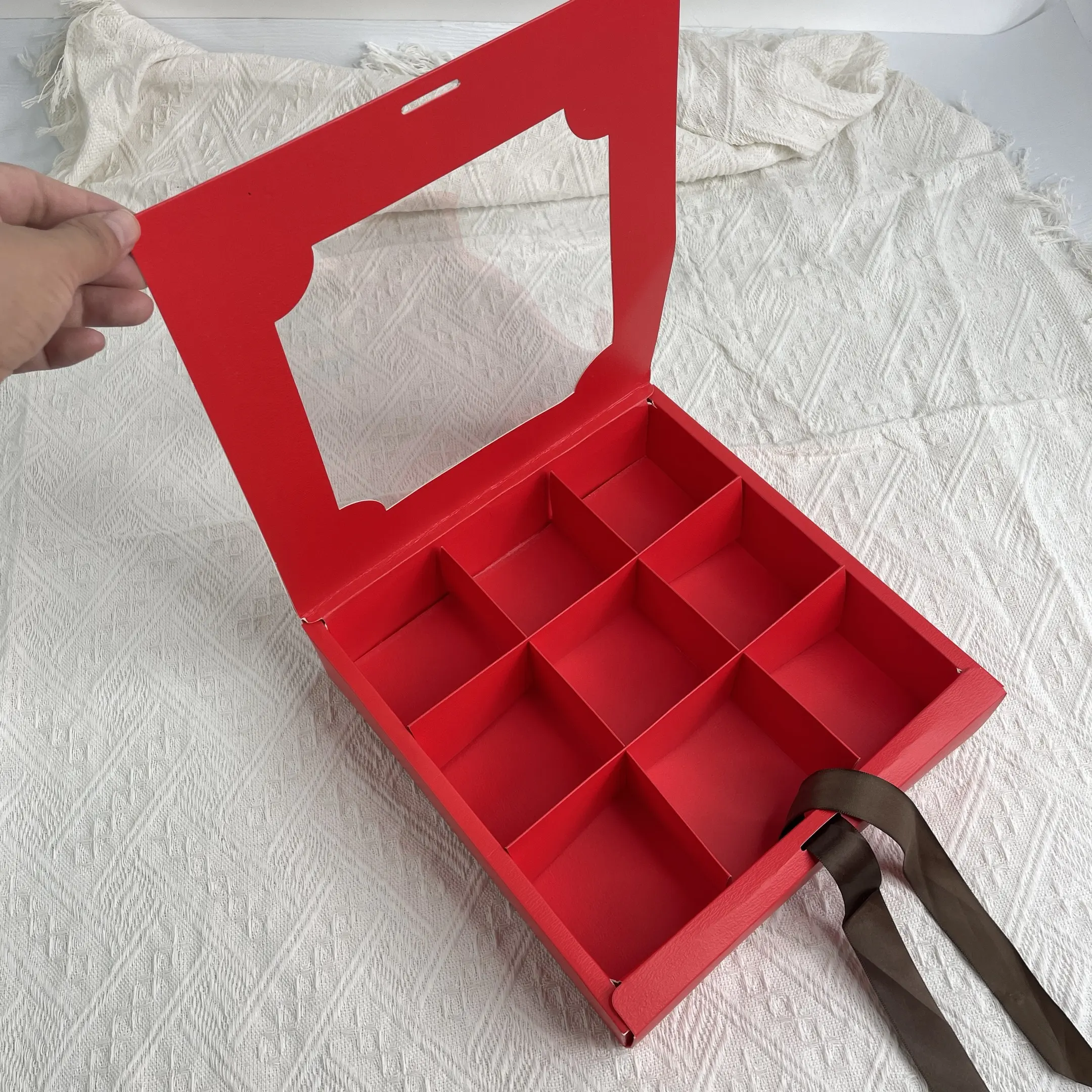 Square Disposable Take Away Food Containers Bakery Packaging Boxes